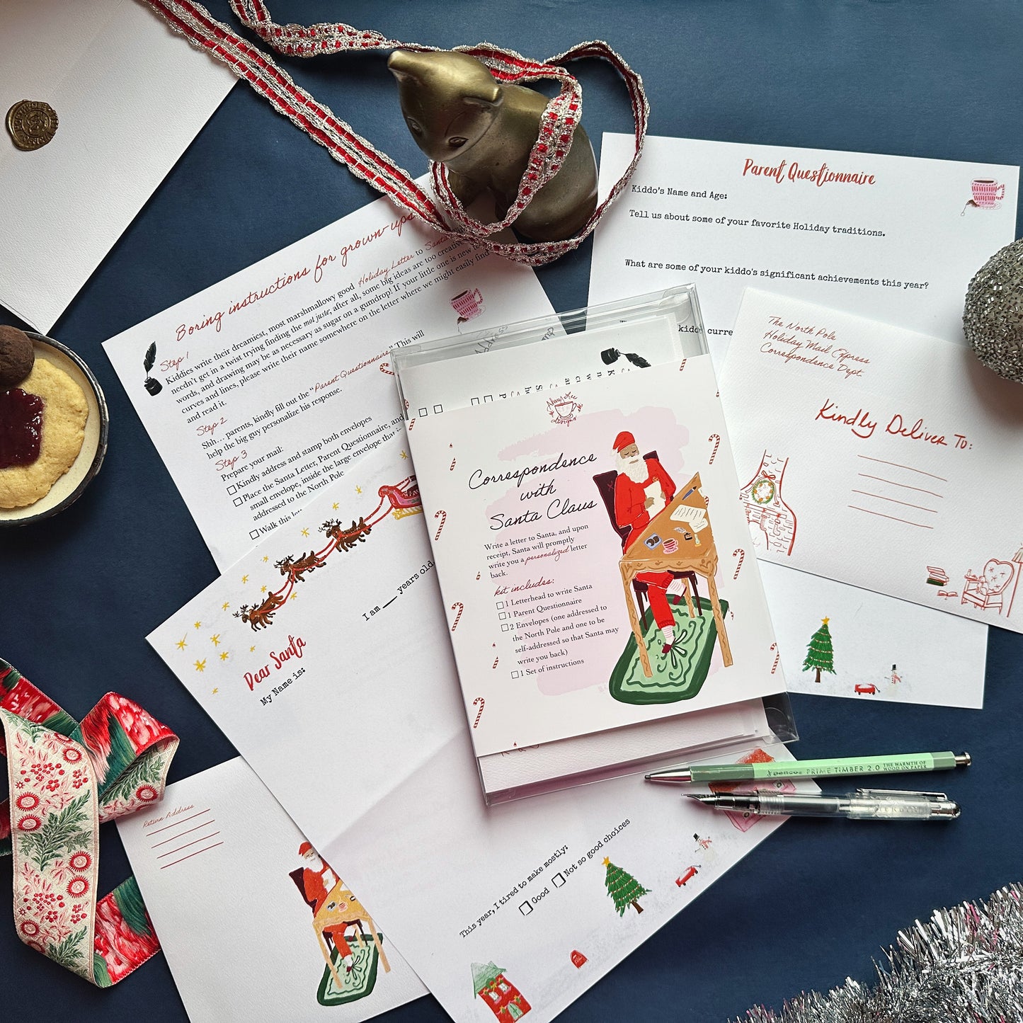 Santa Correspondence Kit