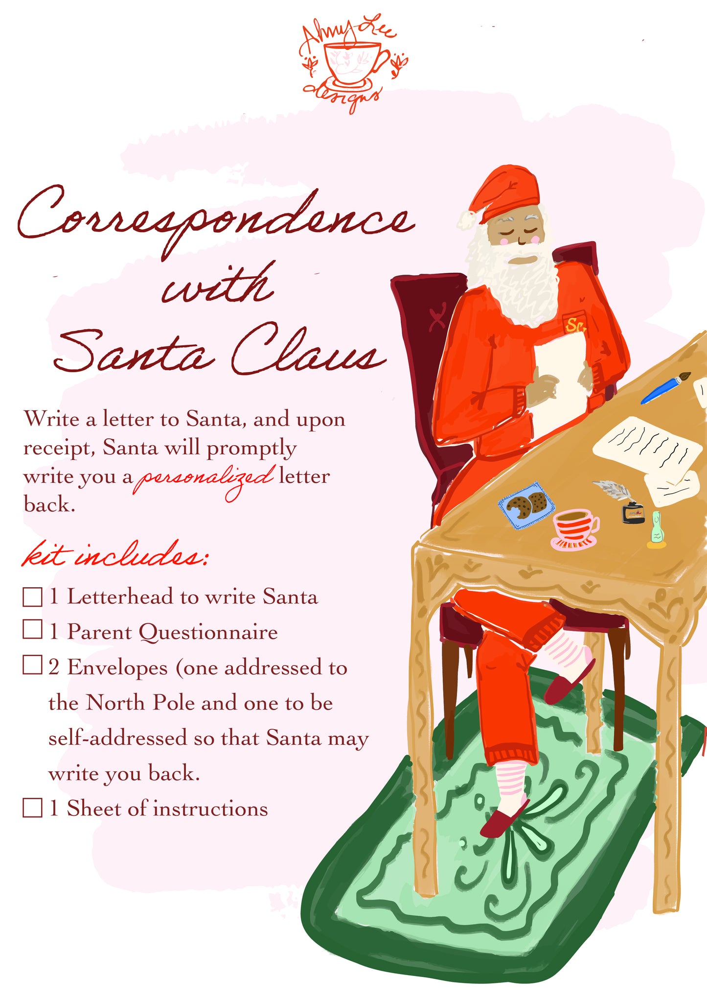 Santa Correspondence Kit